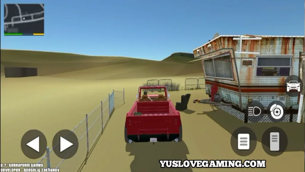 GTA V Android latest version gameplay showing Franklin exploring Los Santos in realistic graphics.