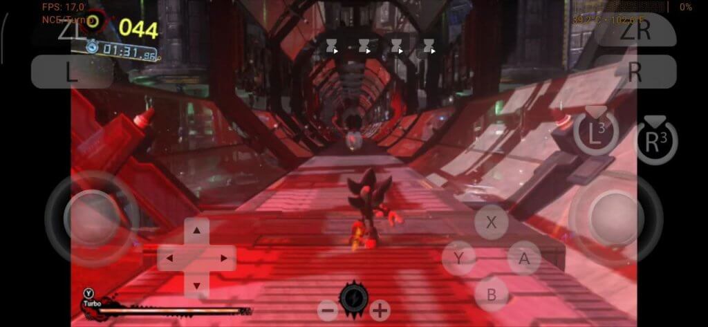 Shadow the Hedgehog racing on a dark stage using chaos powers in epic Sonic Generations gameplay