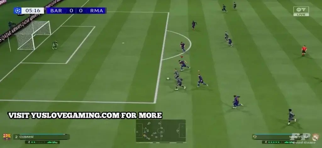 EA Sports FC 26 Nintendo Switch HD gameplay showing PS5-style graphics