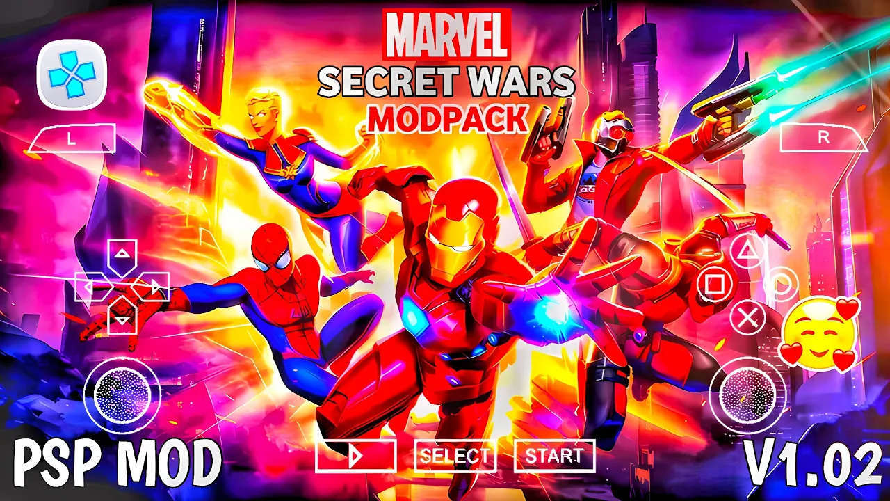 MARVEL SECRET WARS PSP ISO MOD V1.02 OFFLINE DOWNLOAD 4 153355