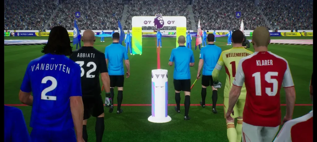 eFootball 26 Mobile Patch v5.3.1 gameplay  showing players coming out