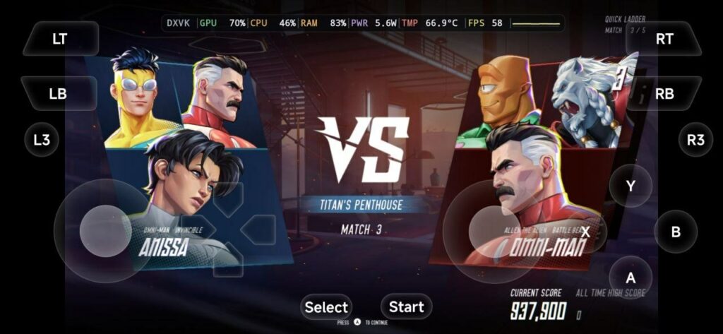 INVINCIBLE VS - GAMEHUB EMULATOR FOR PC & ANDROID | OFFLINE FIGHTING GAME 2 Invincible VS GameHub Emulator gameplay on Android and PC offline fighting game