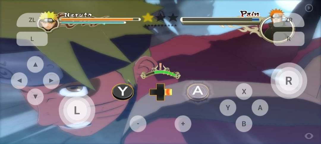 Naruto Shippuden Ultimate Ninja Storm 2 Switch Android Offline 3 Naruto and Sasuke fighting scene with HD anime graphics