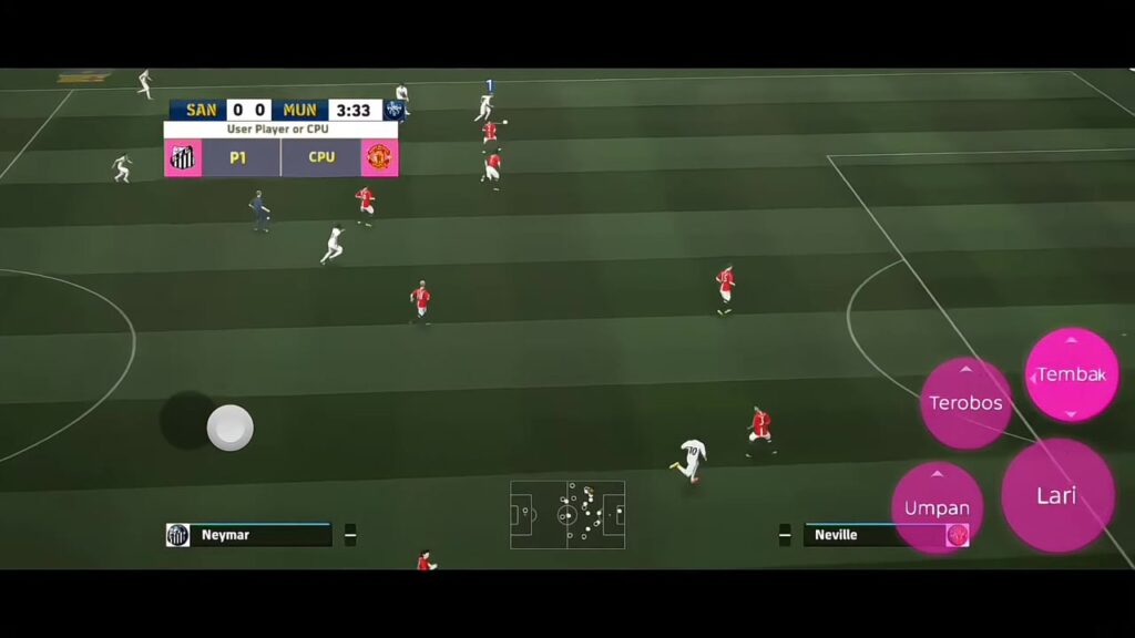 PES 2009 Mobile gameplay with PS3 remastered football graphics on Android