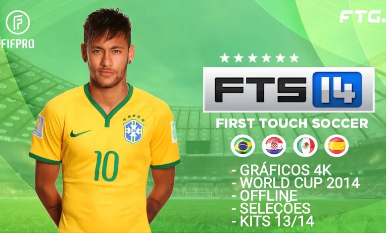 FTS 14 Mobile MOD FIFA World Cup 2014 Offline Android Download 1 FTS 14 Mobile MOD FIFA World Cup 2014 for Android. Experience the legendary Brazil 2014 tournament completely offline with HD national kits, realistic stadiums, and smooth retro controls.