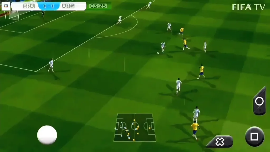 FTS 14 Mobile MOD FIFA World Cup 2014 Offline Android Download 3 Offline football game featuring World Cup teams and HD stadium atmosphere