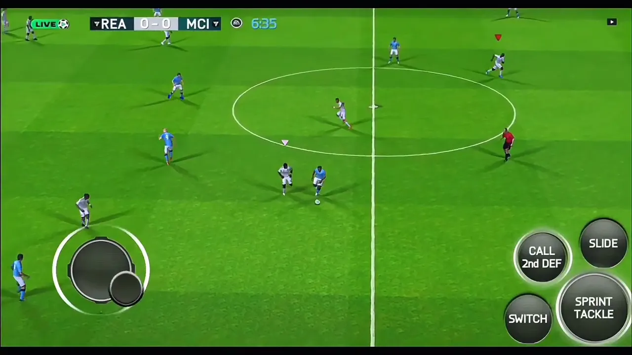 FIFA 14 MOD EA FC 26 gameplay featuring updated 2026/27 football kits and HD graphics.